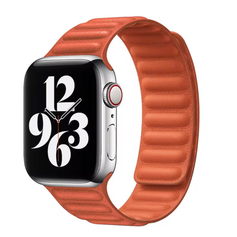 Magnetic Leather Strap for Apple Watch